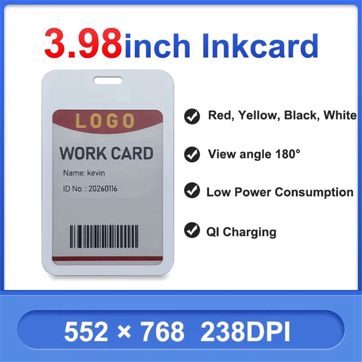 Power Tools And Names - (A99Z] 3.98inch Display 4 Colors E-Paper