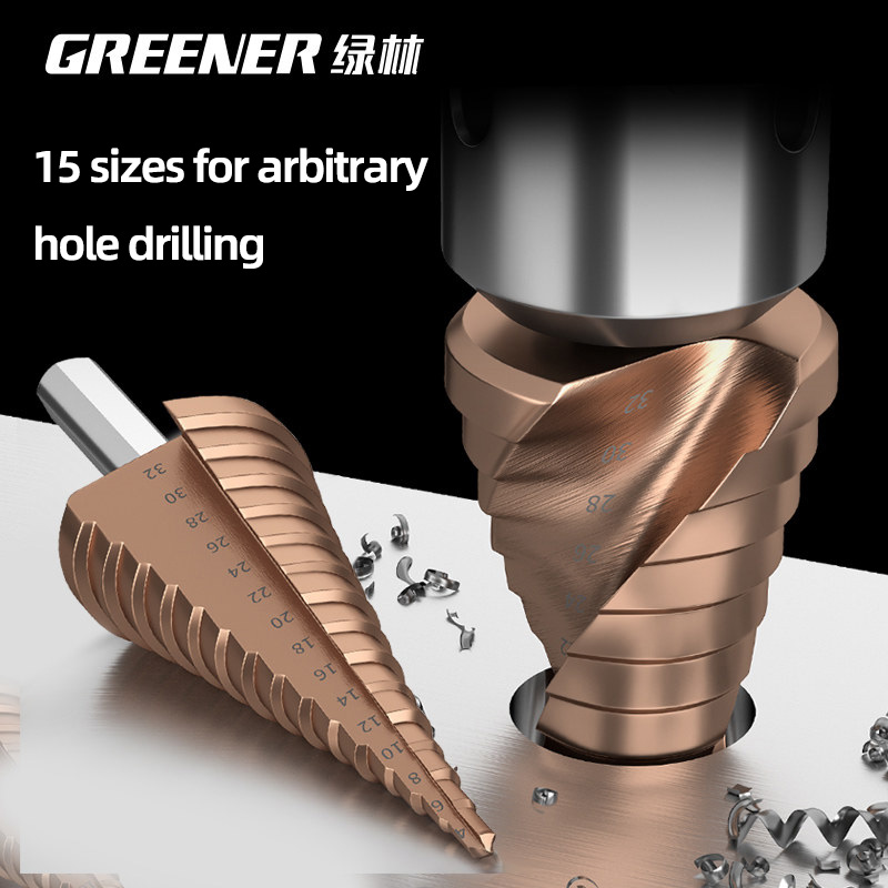 Power Tools Kobalt - GREENERY 4-12 4-20 4-32mm Step Drill