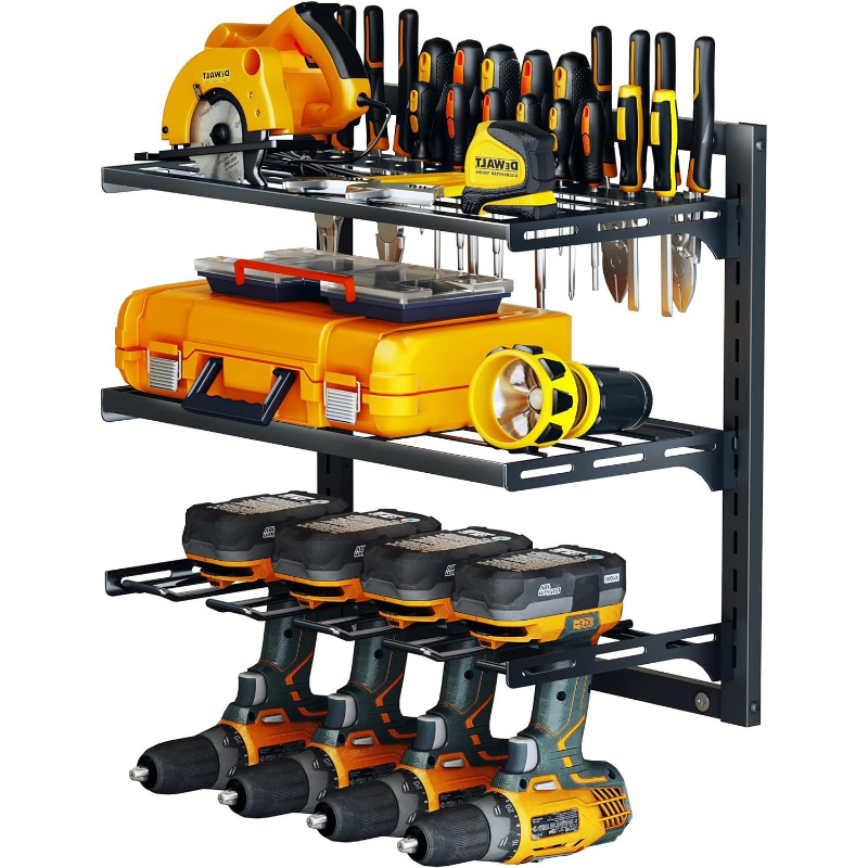 Power Tools Organizer Diy - Power Tool Storage Rack 3 Layer