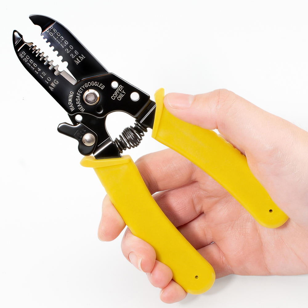 Power Tools America - 6 Inch Multifunctional Wire Stripper Pliers