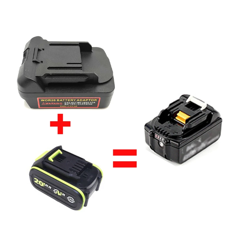 Power Tools Battery Adapter - Lithium Battery Adapter Converter For Worx