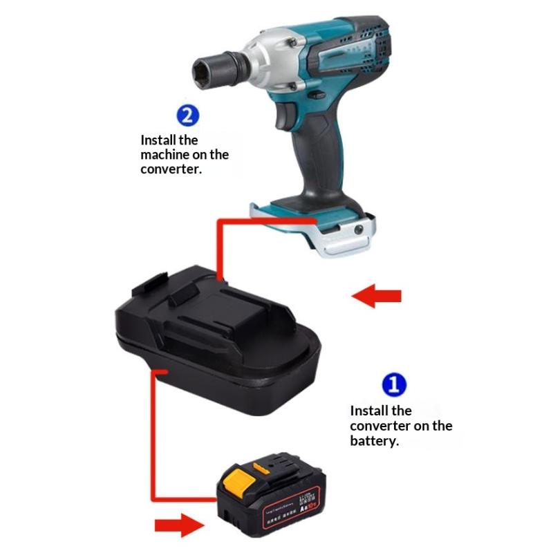 Power Tools Battery Adapter - 1Pcs Electric Power Tool Adapter Converter