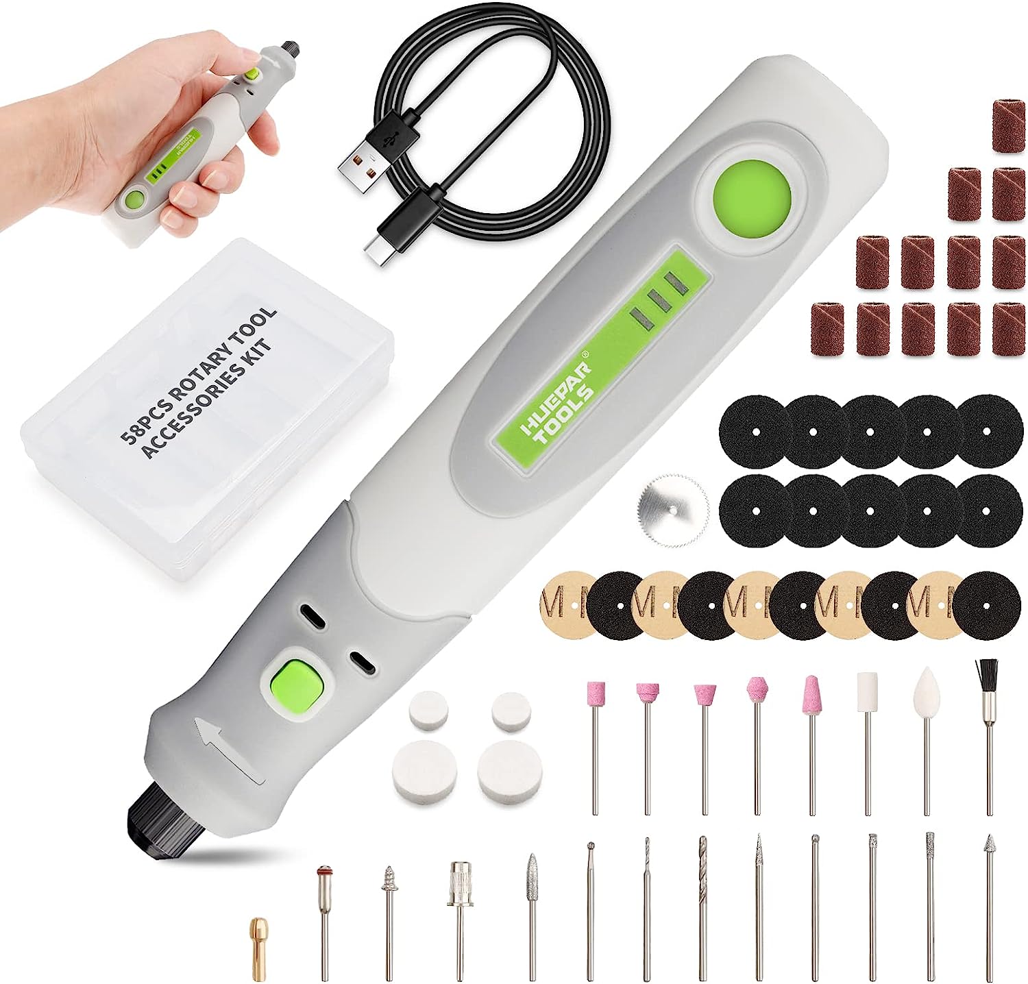 Impact Driver Cordless - Electric Drill Die Grinder Engraver Polisher