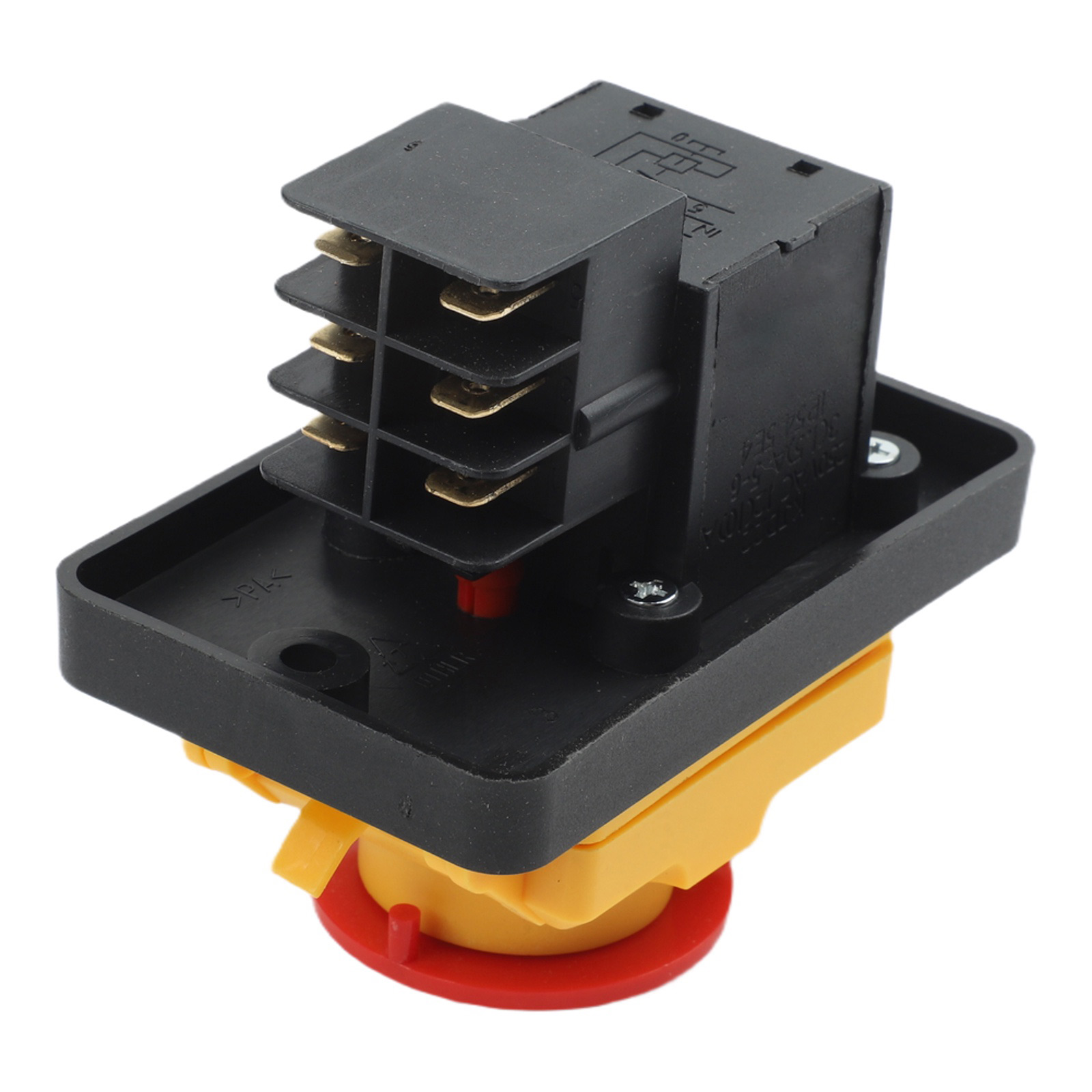 Power Tools Yellow - 220V Pushbutton Switch Industrial Pushbutton Switch