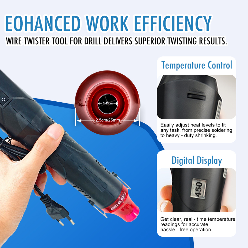 220V Hot Air Gun Soldering Tem - огляд і ціна Heat Gun Variable