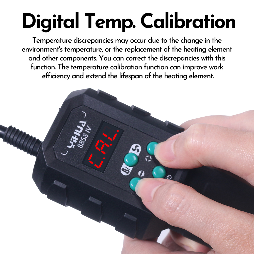 YIHUA Hot Air Gun Temperature  - огляд і ціна Heat Gun Variable