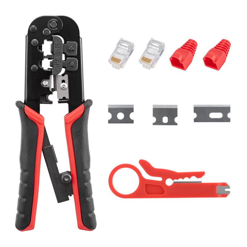 RJ45 Crimper RJ11 RJ45 Crimpin - огляд і ціна Power Tools America