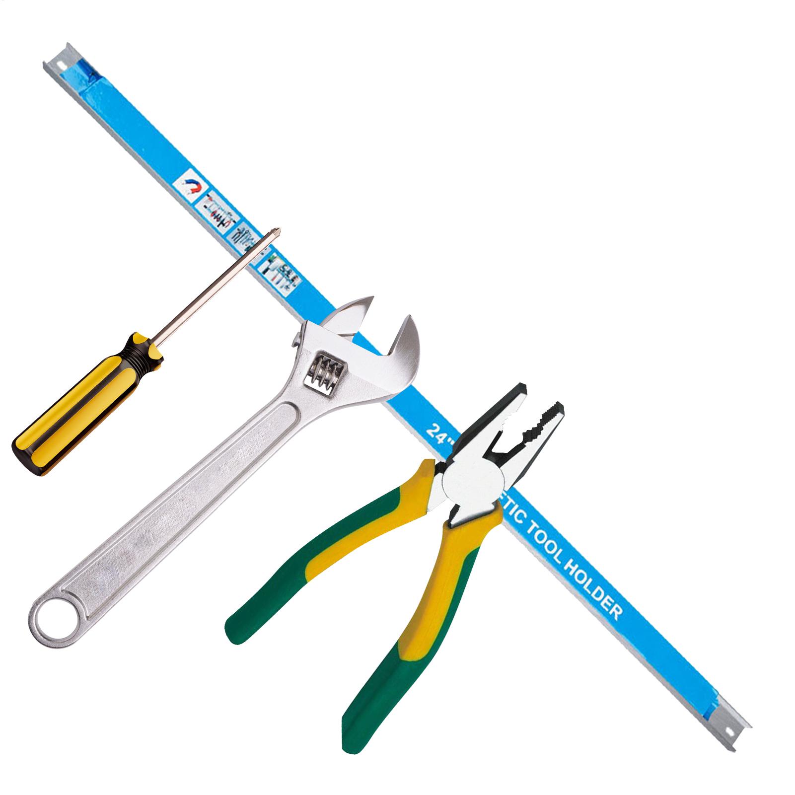 Magnetic Tool Holder Strip Wor - огляд і ціна Power Tools Organizer Diy