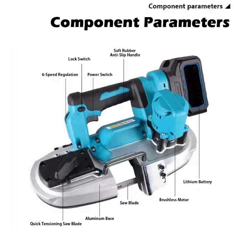 490W Portable Brushless Band S - огляд і ціна Power Tools Hand Held