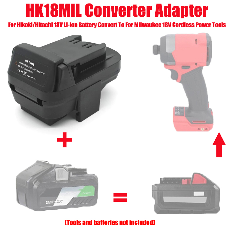 Battery Adapter Converter for  - огляд і ціна Power Tools Battery Adapter