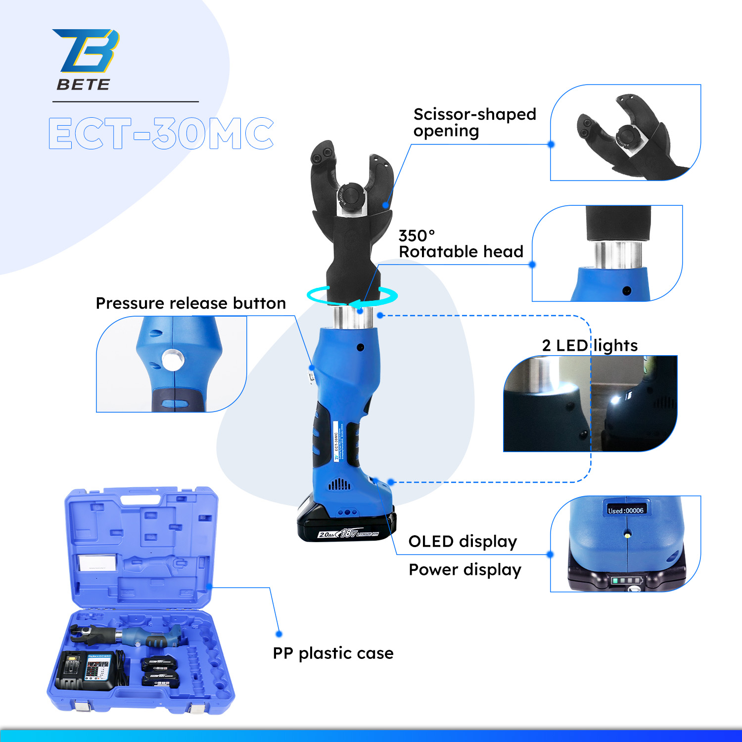 ECT-30MC Mini 6T Stoke 22MM Mi - огляд і ціна Power Tools In Electrical