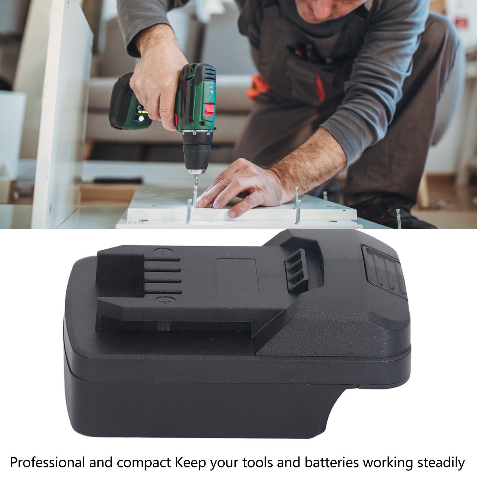 Battery Adapter for STANLEY 18 - огляд і ціна Power Tools Battery Adapter