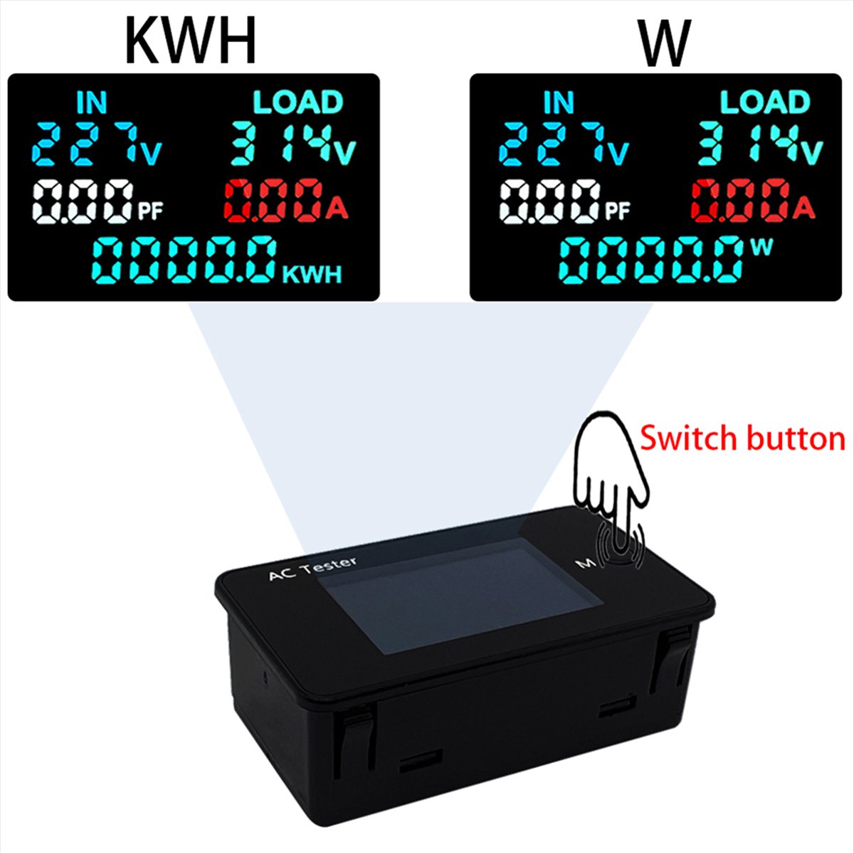 MALL KWS-AC305 Wattmeter Power - огляд і ціна Power Tools Mall
