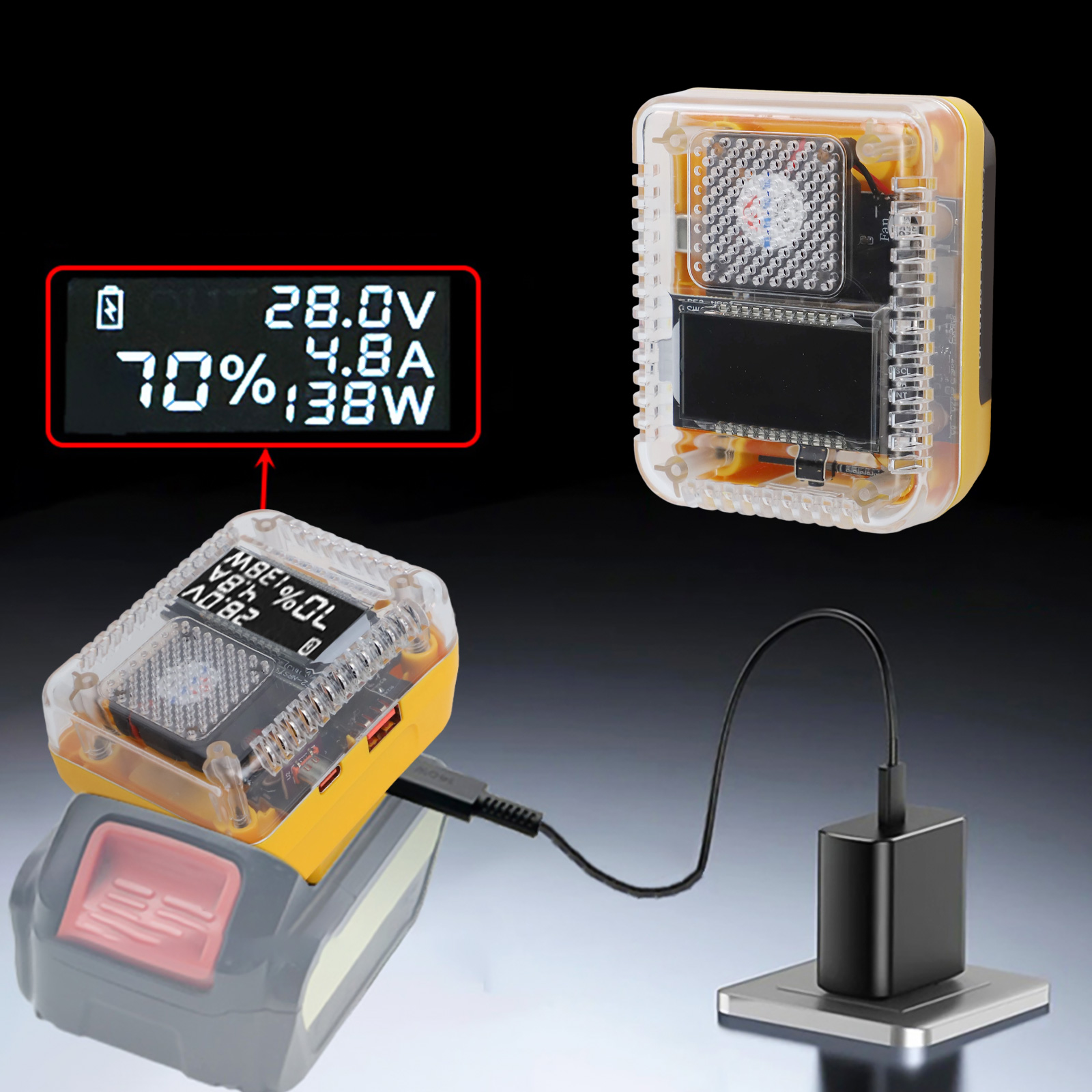 /Yellow /138W /Power Tool Batt - огляд і ціна Power Tools Yellow