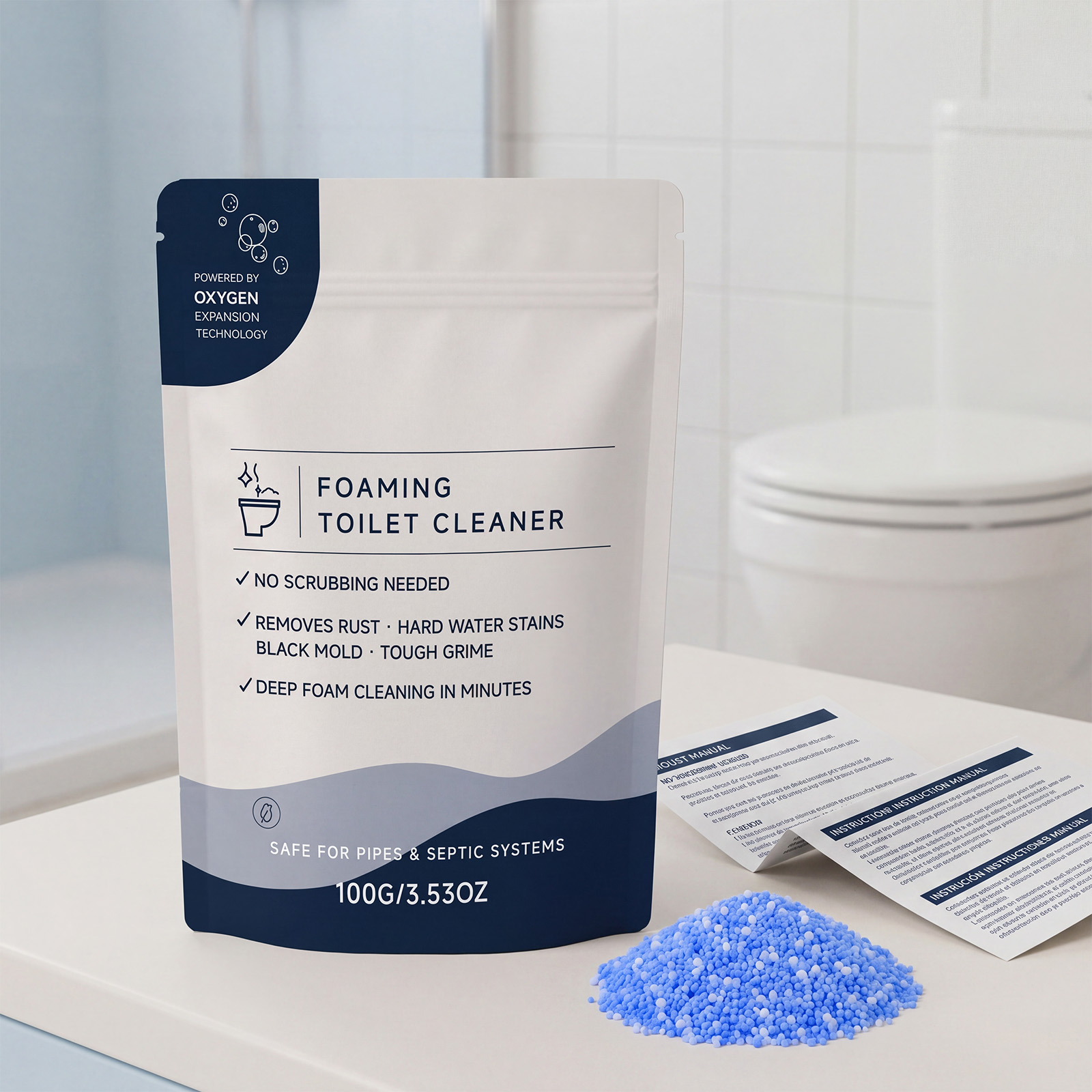 Powerful Toilet Cleaner Urine  - огляд і ціна Power Tools Yellow