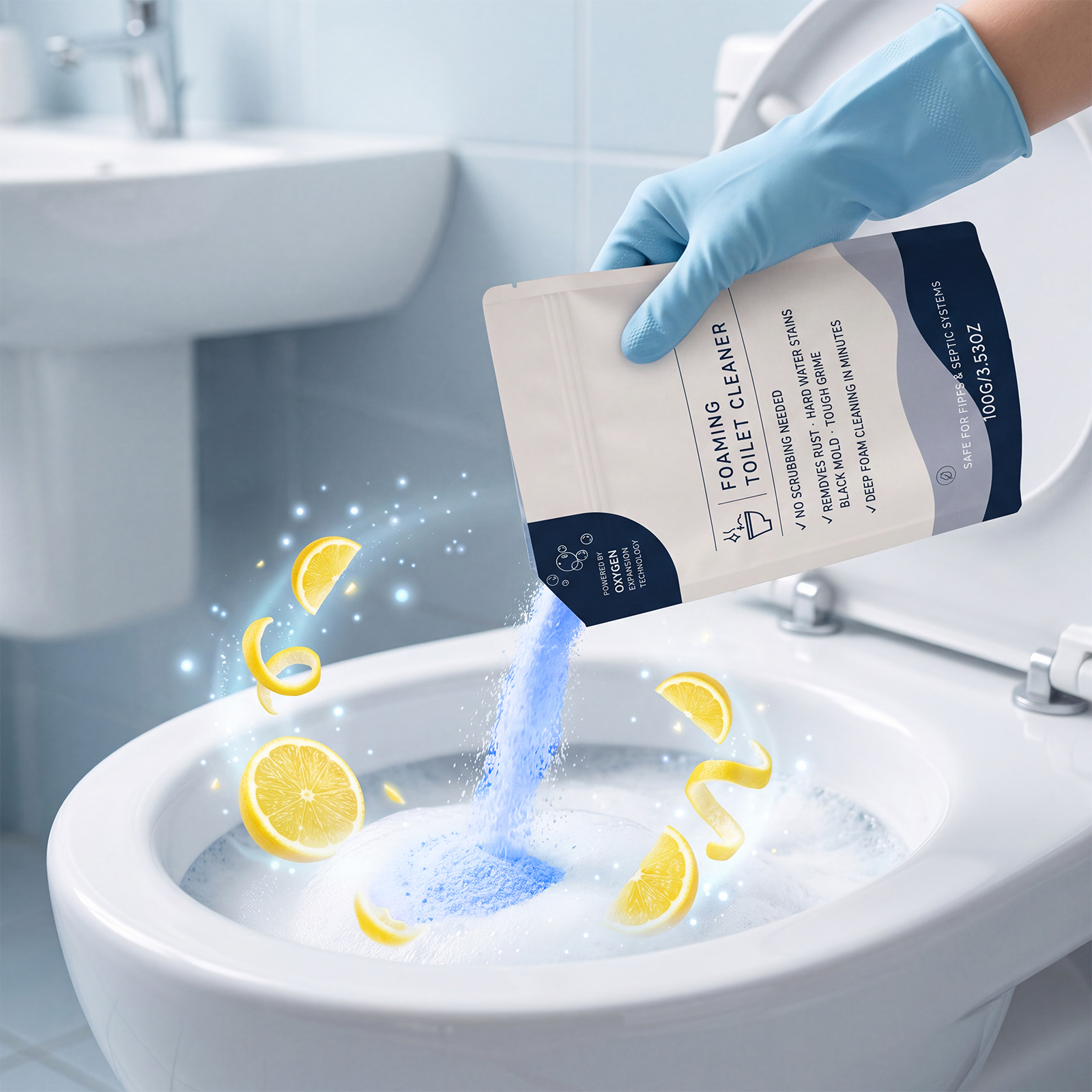 Powerful Toilet Cleaner Urine  - огляд і ціна Power Tools Yellow