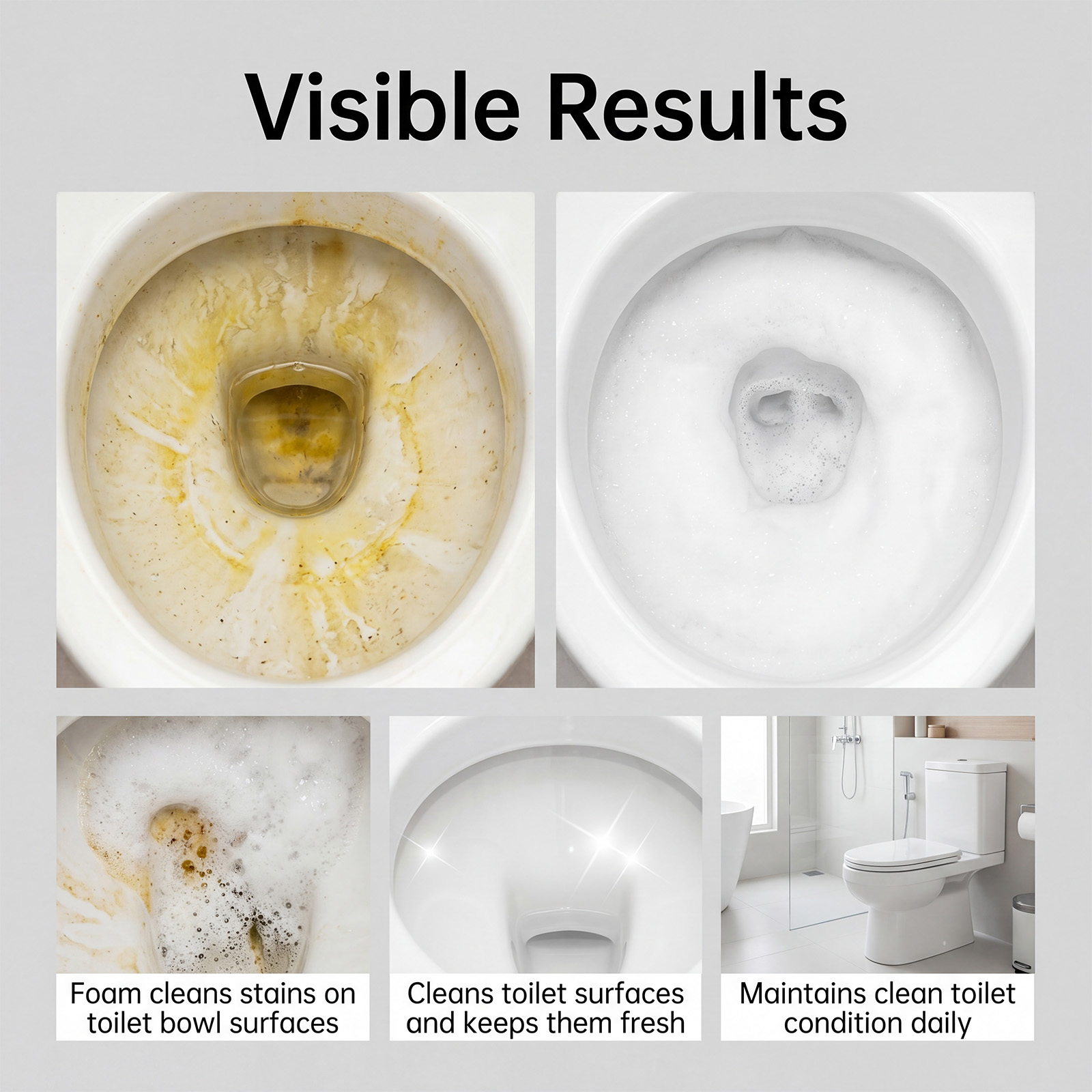 Powerful Toilet Cleaner Urine  - огляд і ціна Power Tools Yellow