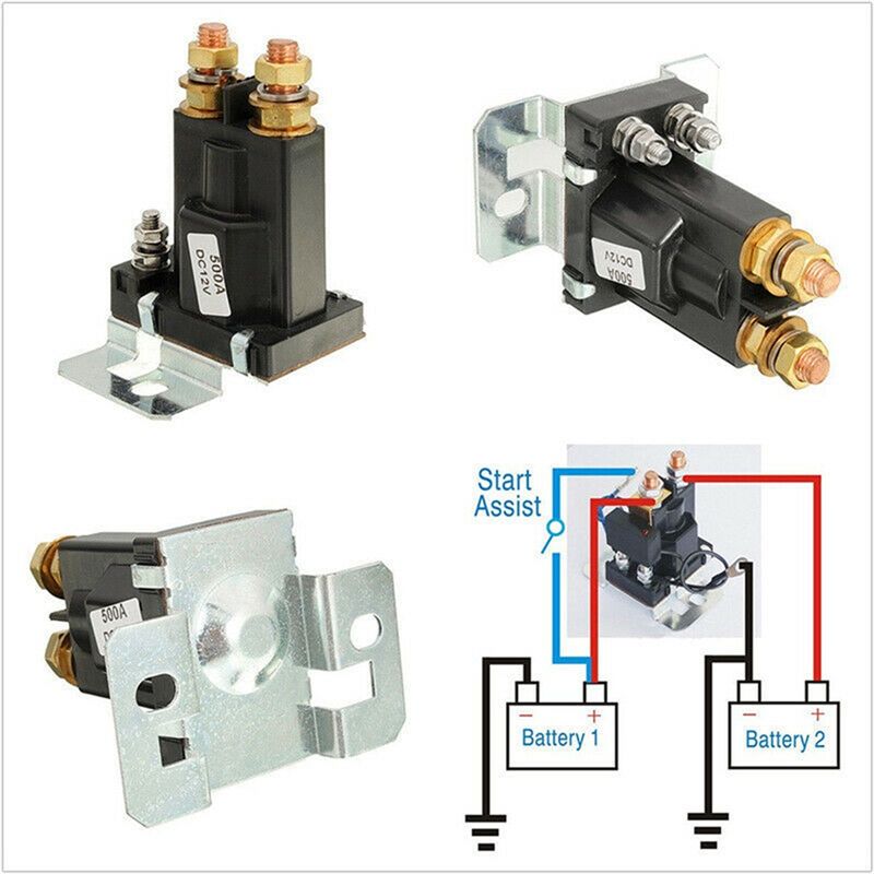 MALL 12V 500A Relay Car Switch - огляд і ціна Power Tools Mall