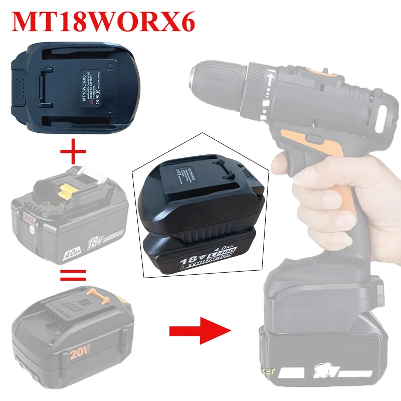 Battery Converter Adapter MT18 - огляд і ціна Power Tools Battery Adapter