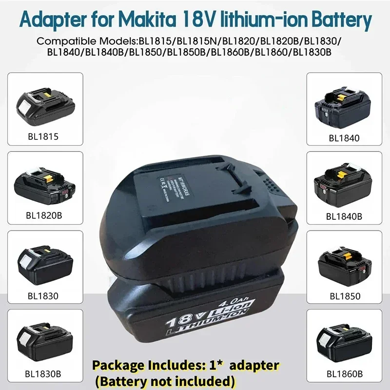 Battery Converter Adapter MT18 - огляд і ціна Power Tools Battery Adapter
