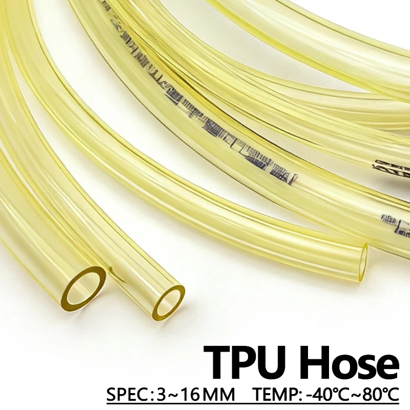 50cm/1/2/3M Yellow TPU Fuel Ga - огляд і ціна Power Tools Yellow