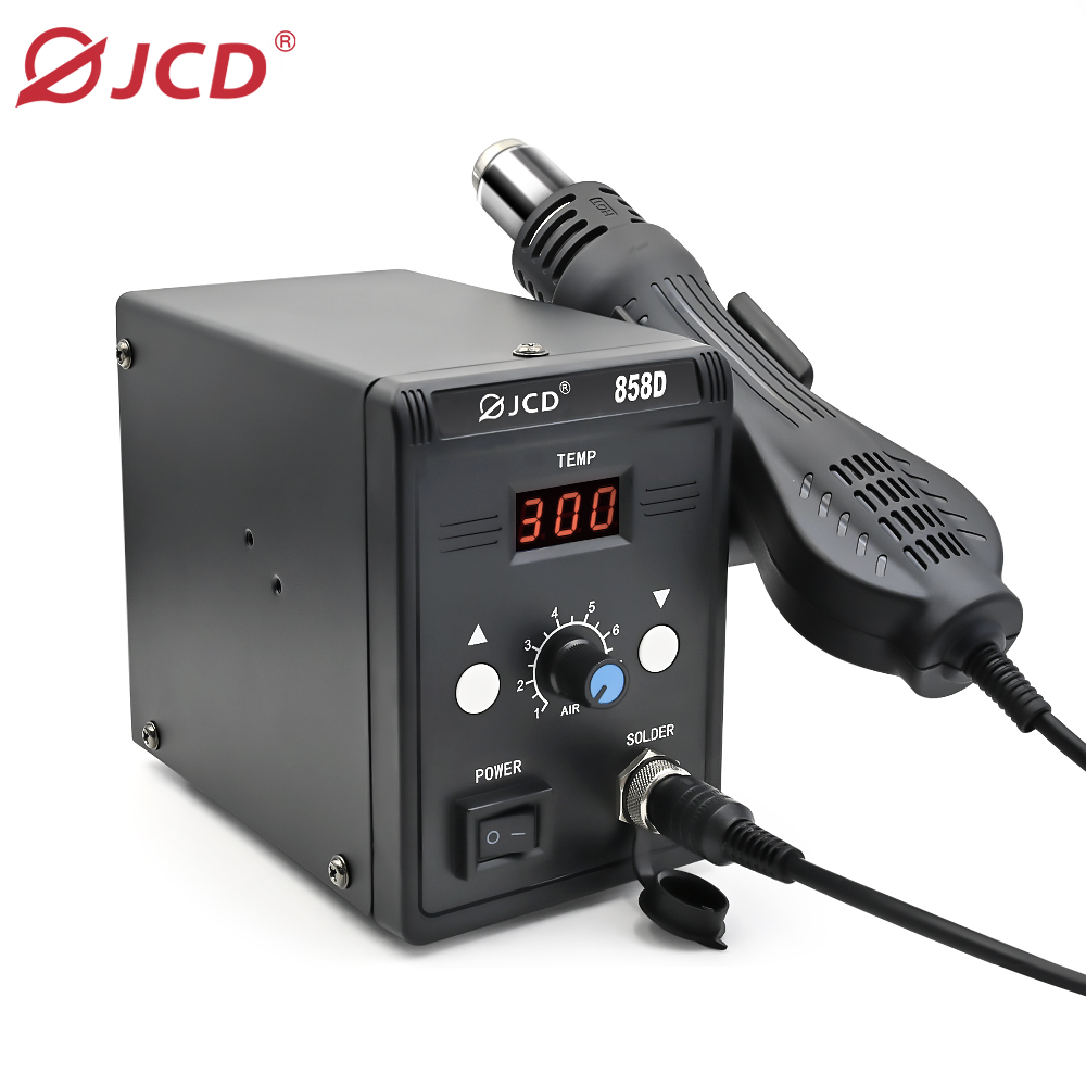 JCD Hot Air Gun 858D BGA Rewor - огляд і ціна Heat Gun Variable