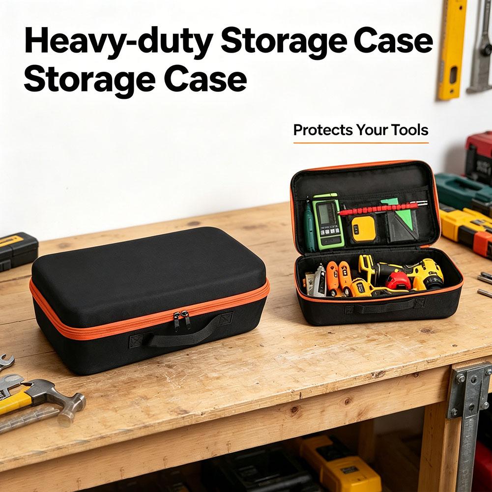 Hard Tool Storage Case Portabl - огляд і ціна Power Tools Organizer Diy