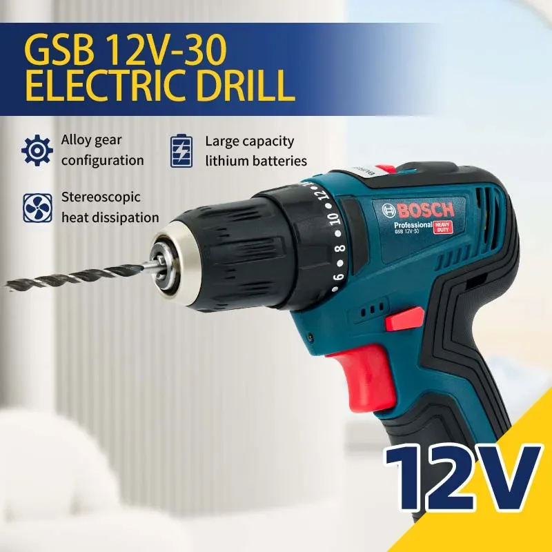 Bosch-GSB 12V-30 Professional  - огляд і ціна Impact Driver Cordless