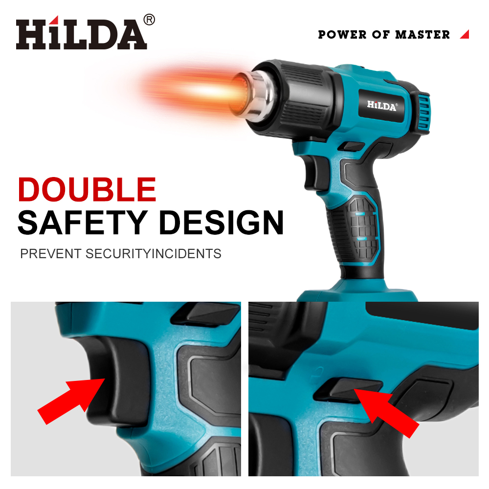 HILDA Handheld Hot Air Gun Adj - огляд і ціна Heat Gun Variable
