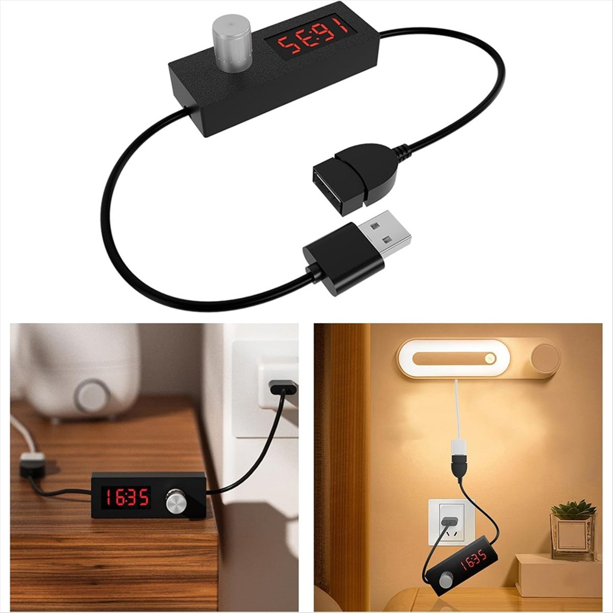 MALL USB Timer Switching Cord  - огляд і ціна Power Tools Mall