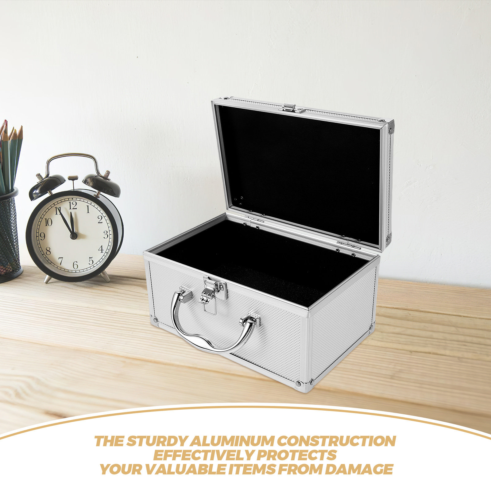 Aluminium Alloy Toolbox Portab - огляд і ціна Power Tools Organizer Diy