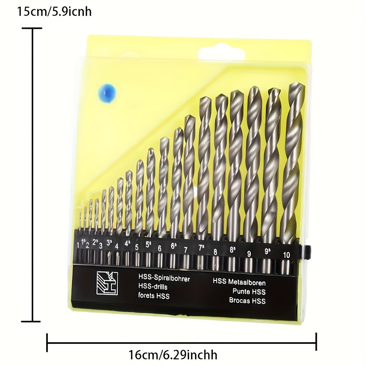 19 Pcs Drill Bit Set M35 Cobal - огляд і ціна Power Tools Kobalt