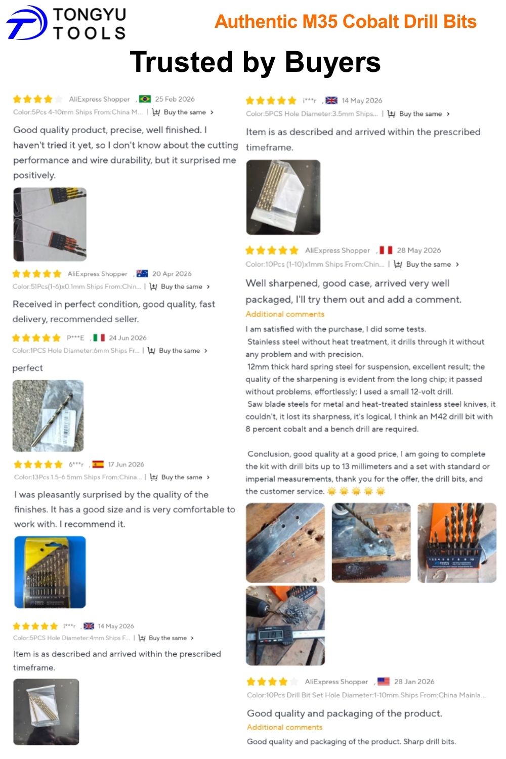 M35 Cobalt Drill Bit 1-13mm DI - огляд і ціна Power Tools Kobalt