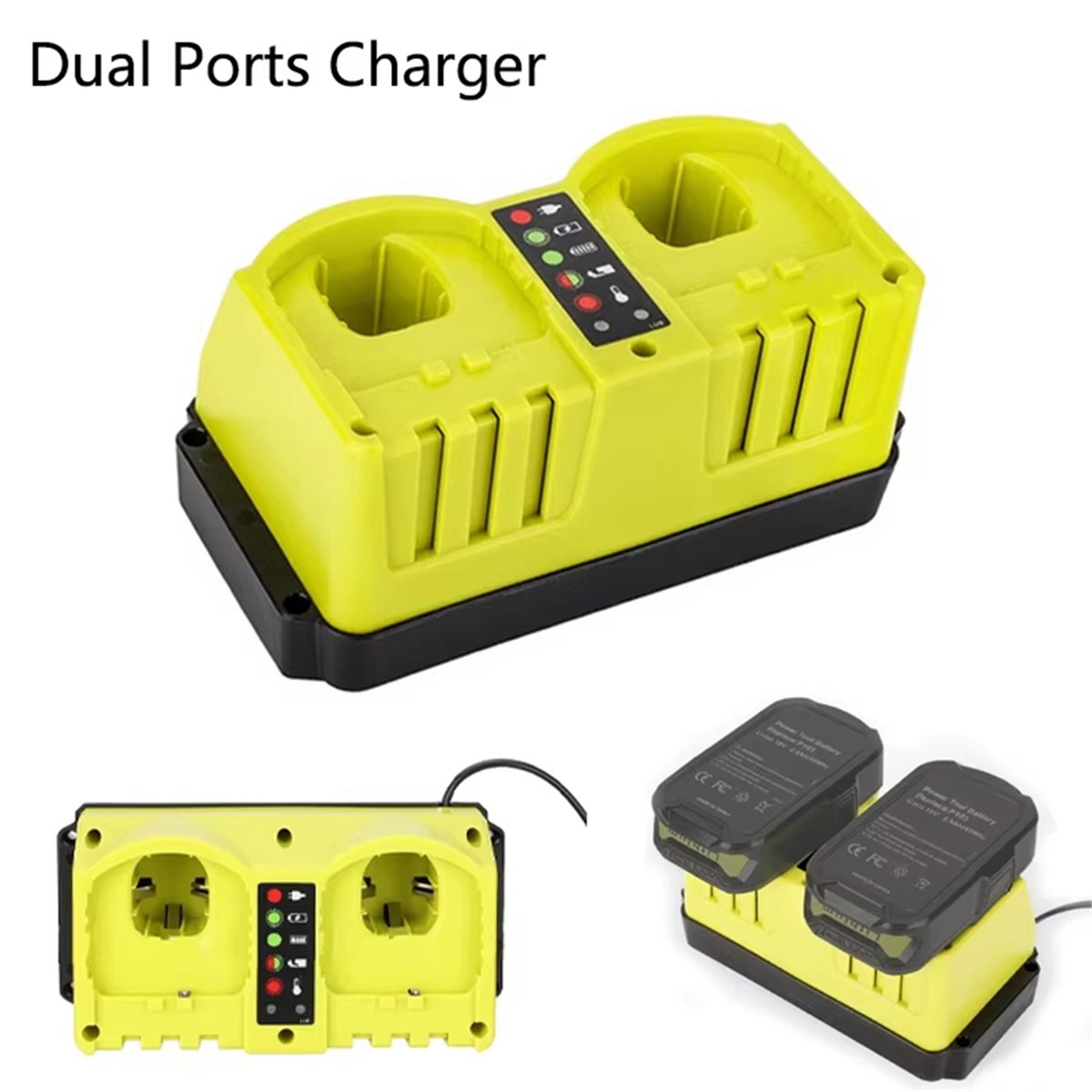 MALL Fast Dual Port Charger fo - огляд і ціна Power Tools Mall