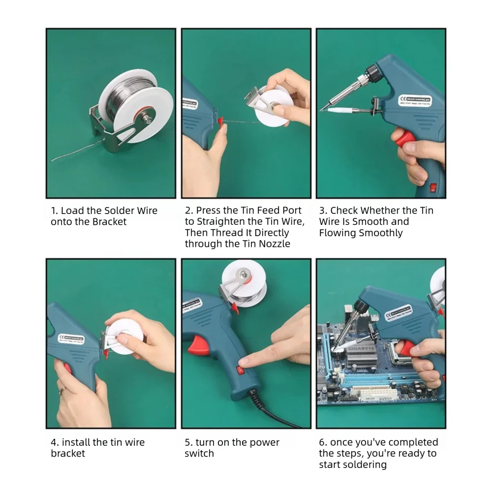Adjustable Temperature Solderi - огляд і ціна Heat Gun Variable