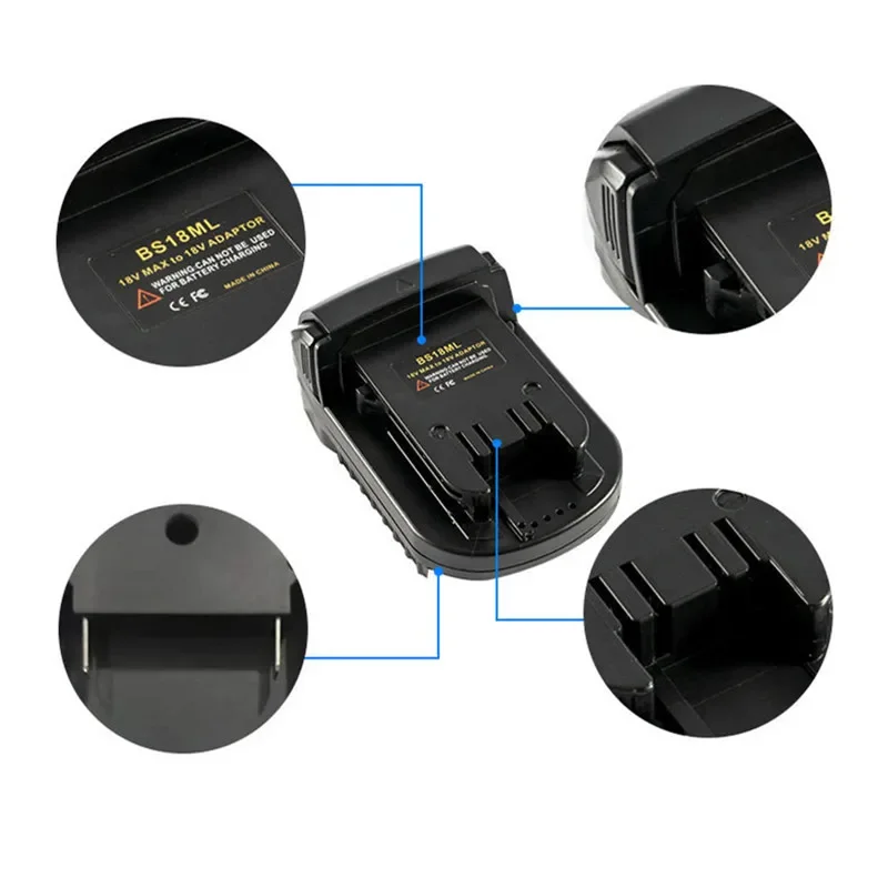 Compatible For BPS18M 18V Li-i - огляд і ціна Power Tools Battery Adapter