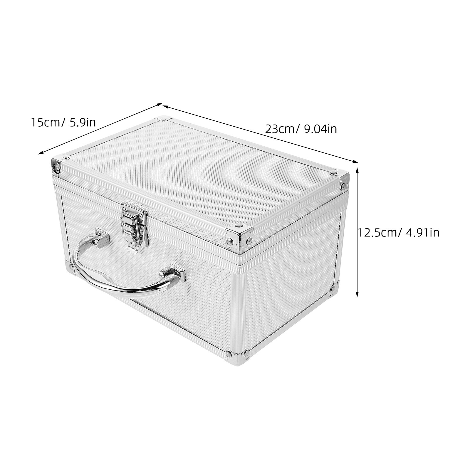 Aluminum Alloy Toolbox Portabl - огляд і ціна Power Tools Organizer Diy