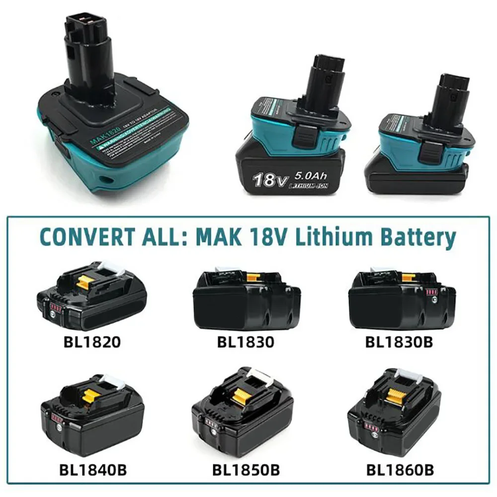 MAK1820 Battery Adapter Conver - огляд і ціна Power Tools Battery Adapter