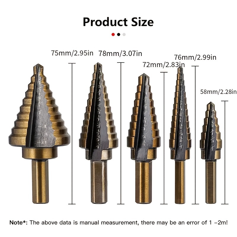 HSS 4241 Cobalt Step Drill Bit - огляд і ціна Power Tools Kobalt