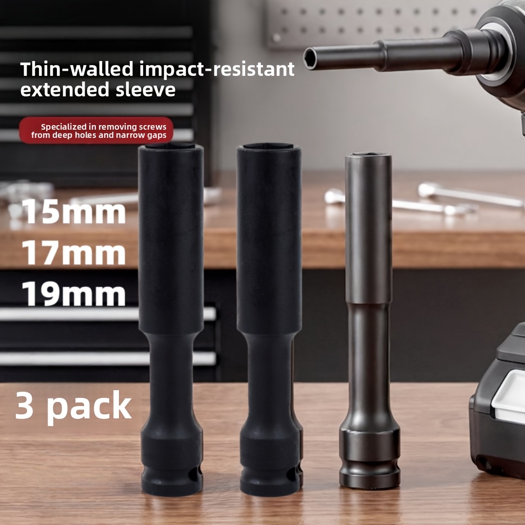1/3pcs 1/2 inch extended thin- - огляд і ціна Power Tools Pneumatic