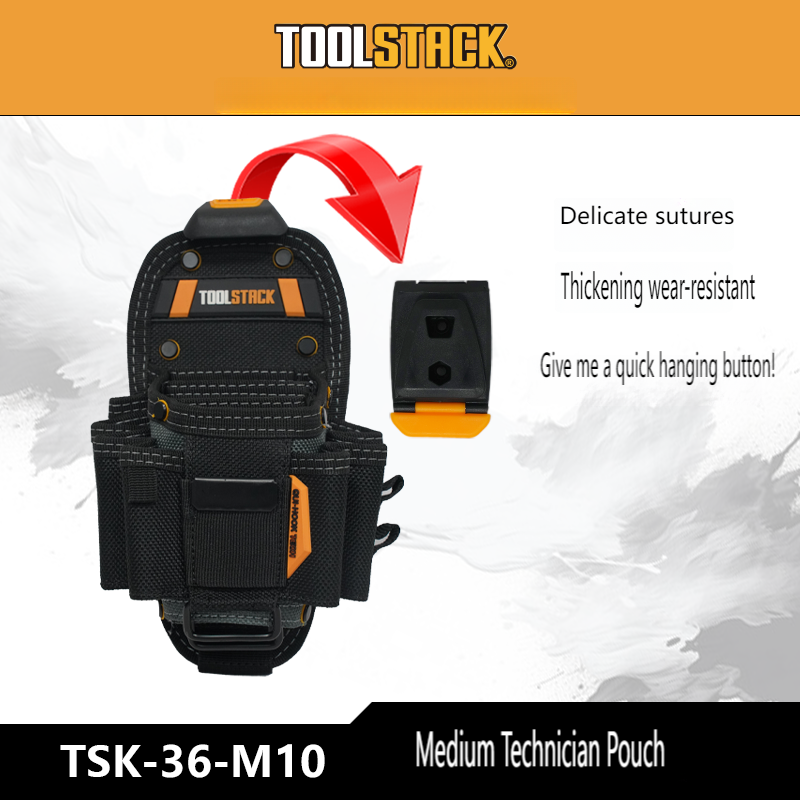 Multi-Pocket Tool Pouch Durabl - огляд і ціна Power Tools Organizer Diy
