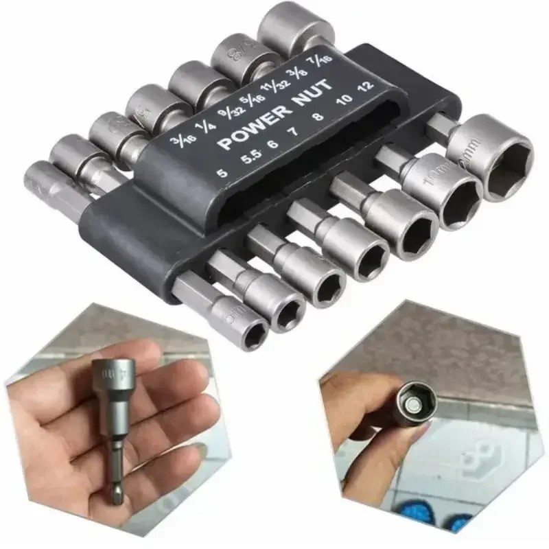 9/14Pcs Set Socket Wrench Powe - огляд і ціна Power Tools Pneumatic