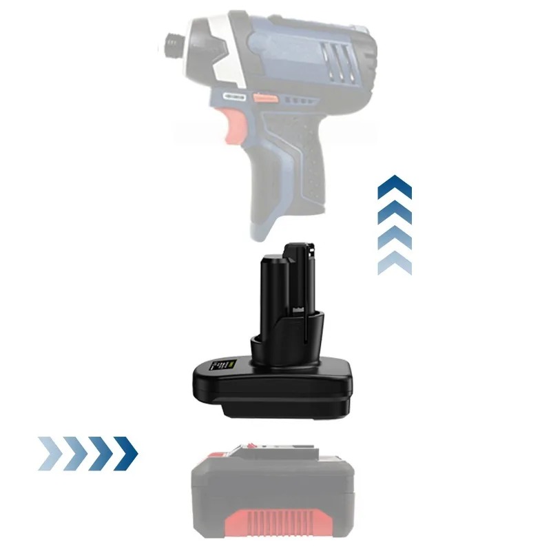 HAKSINKY EIN18BS12 Power Tool  - огляд і ціна Power Tools Battery Adapter