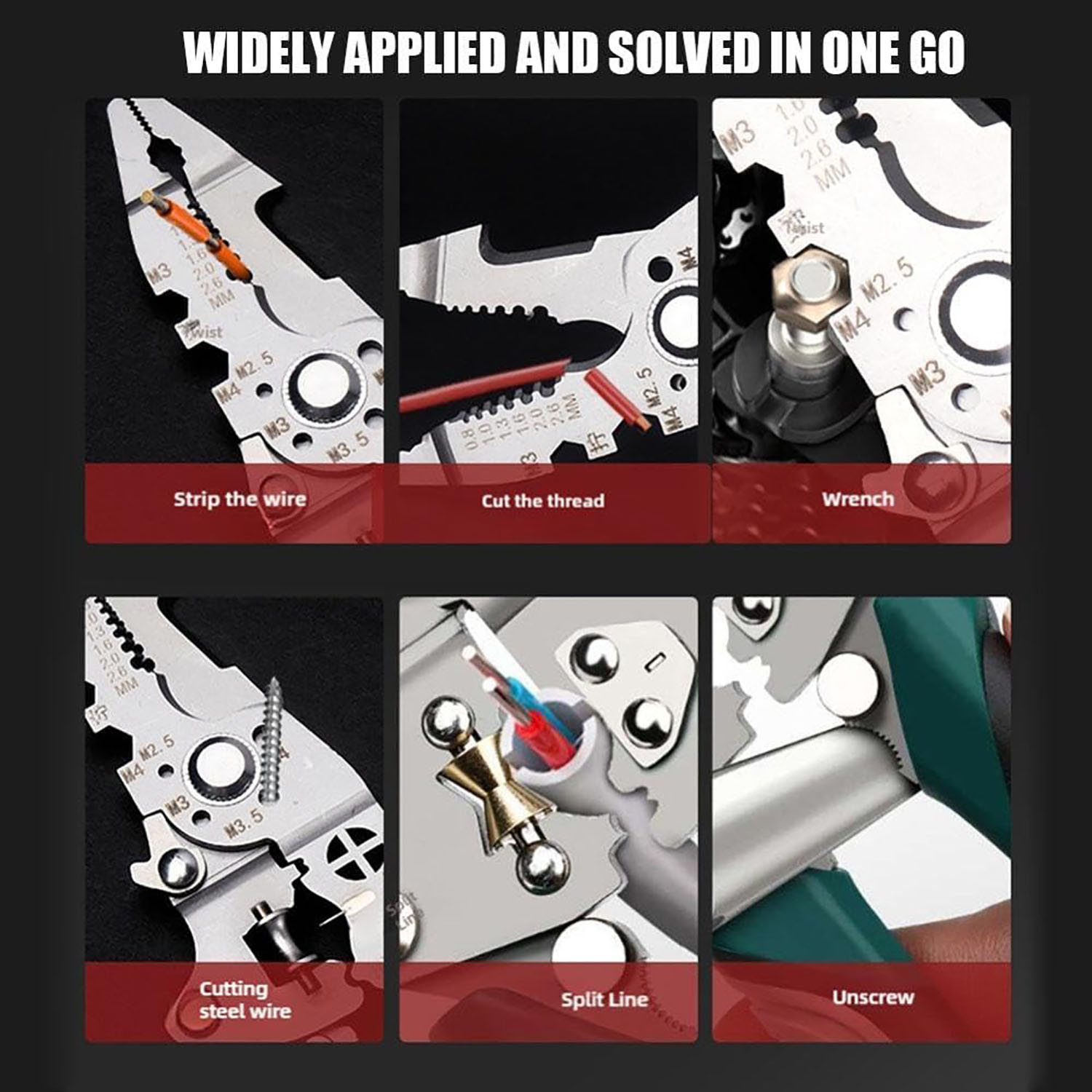 18 In1 Foldable Wire Stripper  - огляд і ціна Power Tools America