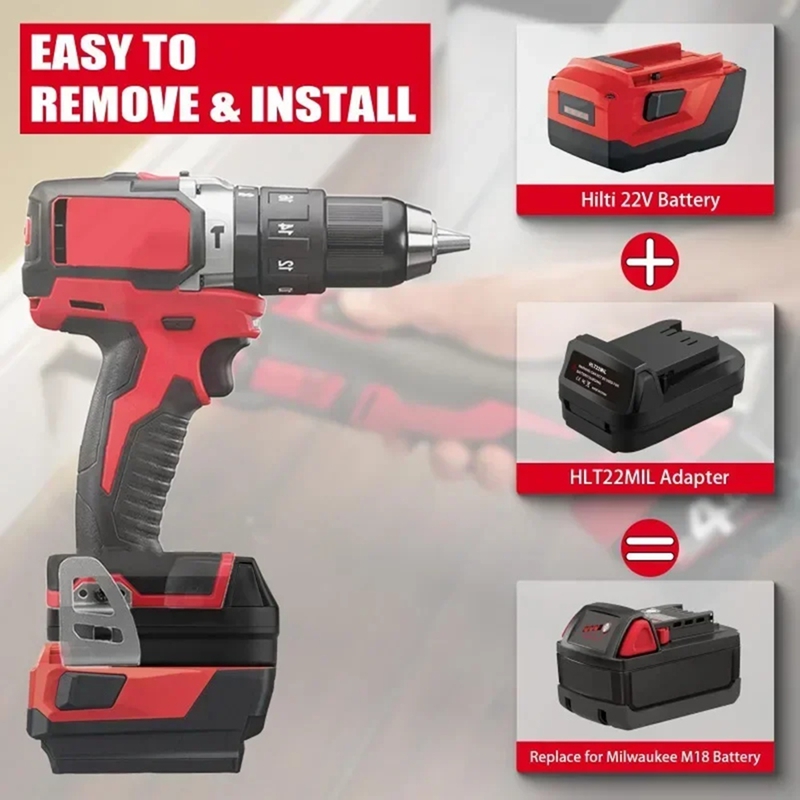 Battery Adapter for 18V Power  - огляд і ціна Power Tools Battery Adapter