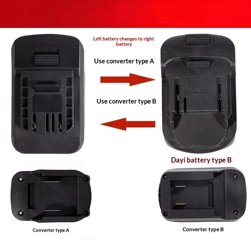 1Pcs Electric Power Tool Adapt - огляд і ціна Power Tools Battery Adapter