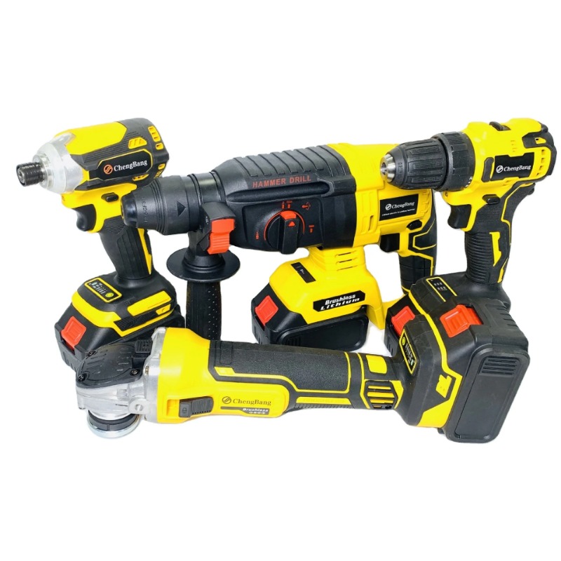 2026 Set of 4pcs Combination P - огляд і ціна Power Tools Yellow