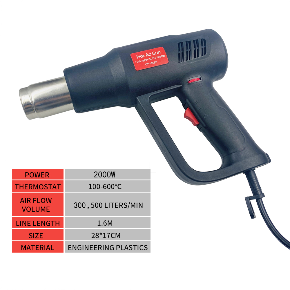 LEFAVOR 2000W Electric Hot Air - огляд і ціна Heat Gun Variable