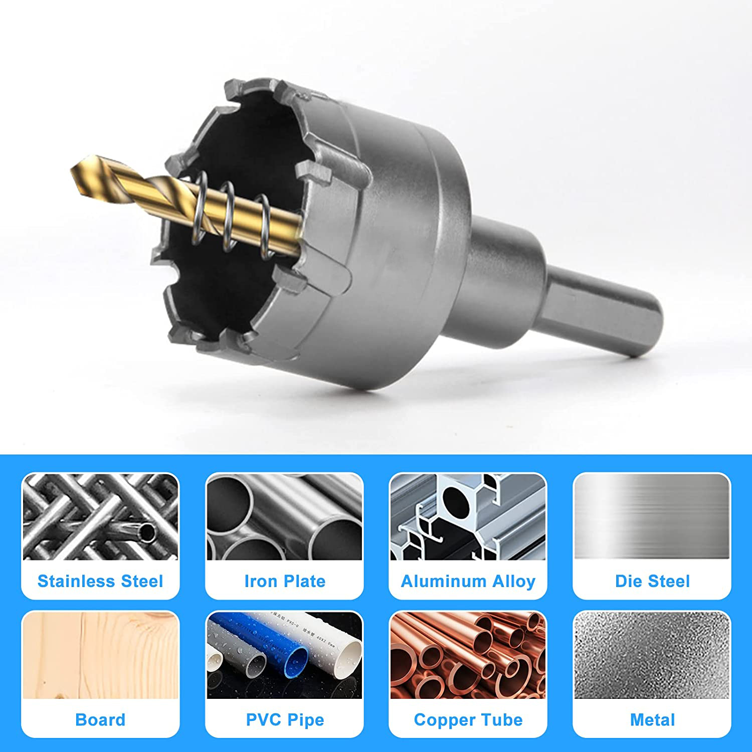 1 pc 5A Carbide Tip TCT Drill  - огляд і ціна Power Tools Kobalt